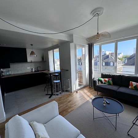 Charmant Appartement T3 Avec Balcon, Centre-Ville Lorient Exteriér fotografie