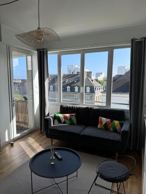 Charmant Appartement T3 Avec Balcon, Centre-Ville Lorient Exteriér fotografie